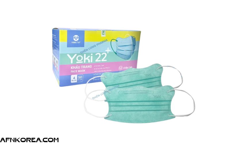 Set 50 cái khẩu trang Cua Yoki 22+